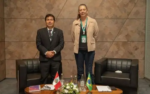 El presidente del Instituto Peruano del Deporte (IPD), Guido Flores Marchan, se reunió con altas personalidades deportivos de México, Ecuador y Brasil.
