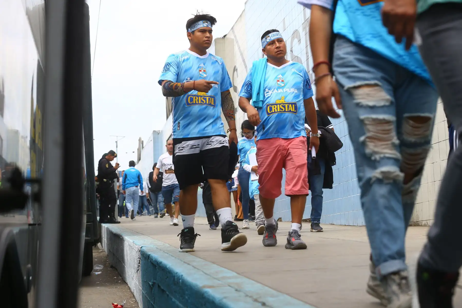 Previa al partido de Cristal vs Unión Comercio en el estadio Alberto Gallardo por la segunda fecha del torne clausura Foto: ANDINA/Eddy Ramos