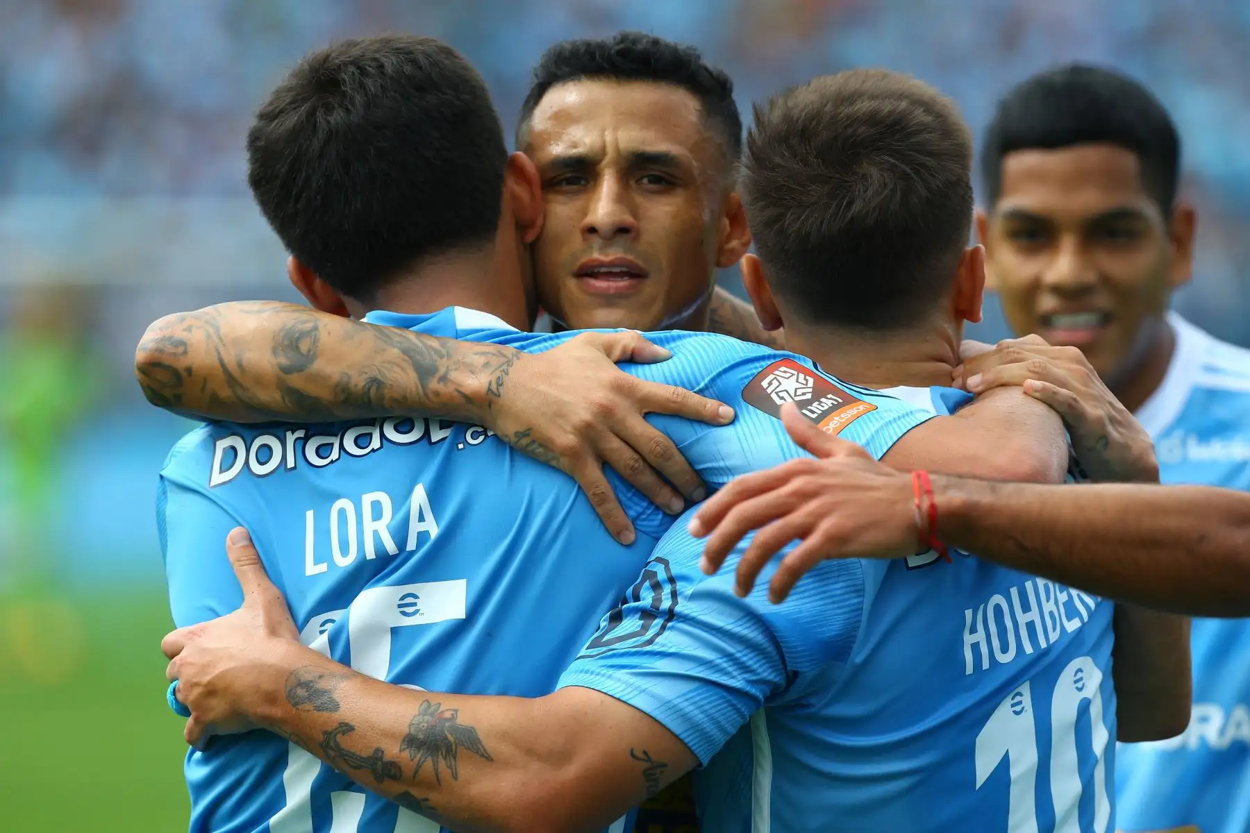 Sporting Cristal enfrenta al Unión Comercio en el estadio Alberto Gallardo por la segunda fecha del torneo clausura 
Foto: ANDINA/Eddy Ramos