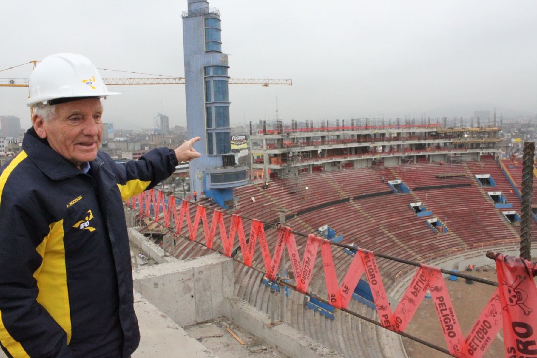 Arturo Woodman lideró la modernización del antiguo Estadio Nacional