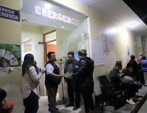 Los heridos del accidente de tránsito en la carretera Casma–Huaraz fueron trasladados al Hospital Regional Eleazar Guzmán de Chimbote. ANDINA/Difusión