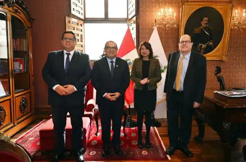 Ministros de Estado sostuvieron reunión con el presidente del BCRP, Julio Velarde
