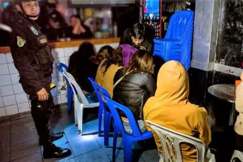 Intervención policial contra las mafia de trata de personas (imagen referencial). Foto: PNP/Difusión.