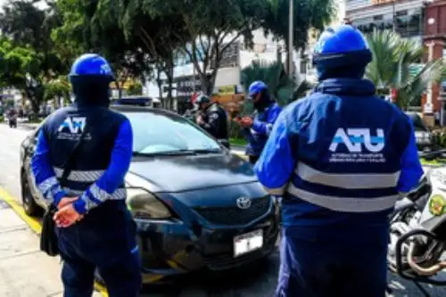 La ATU realizó en junio 20,575 acciones de fiscalización (intervenciones a vehículos), una cifra superior a lo alcanzado en mayo, que fue 15,918. ANDINA/ ATU.