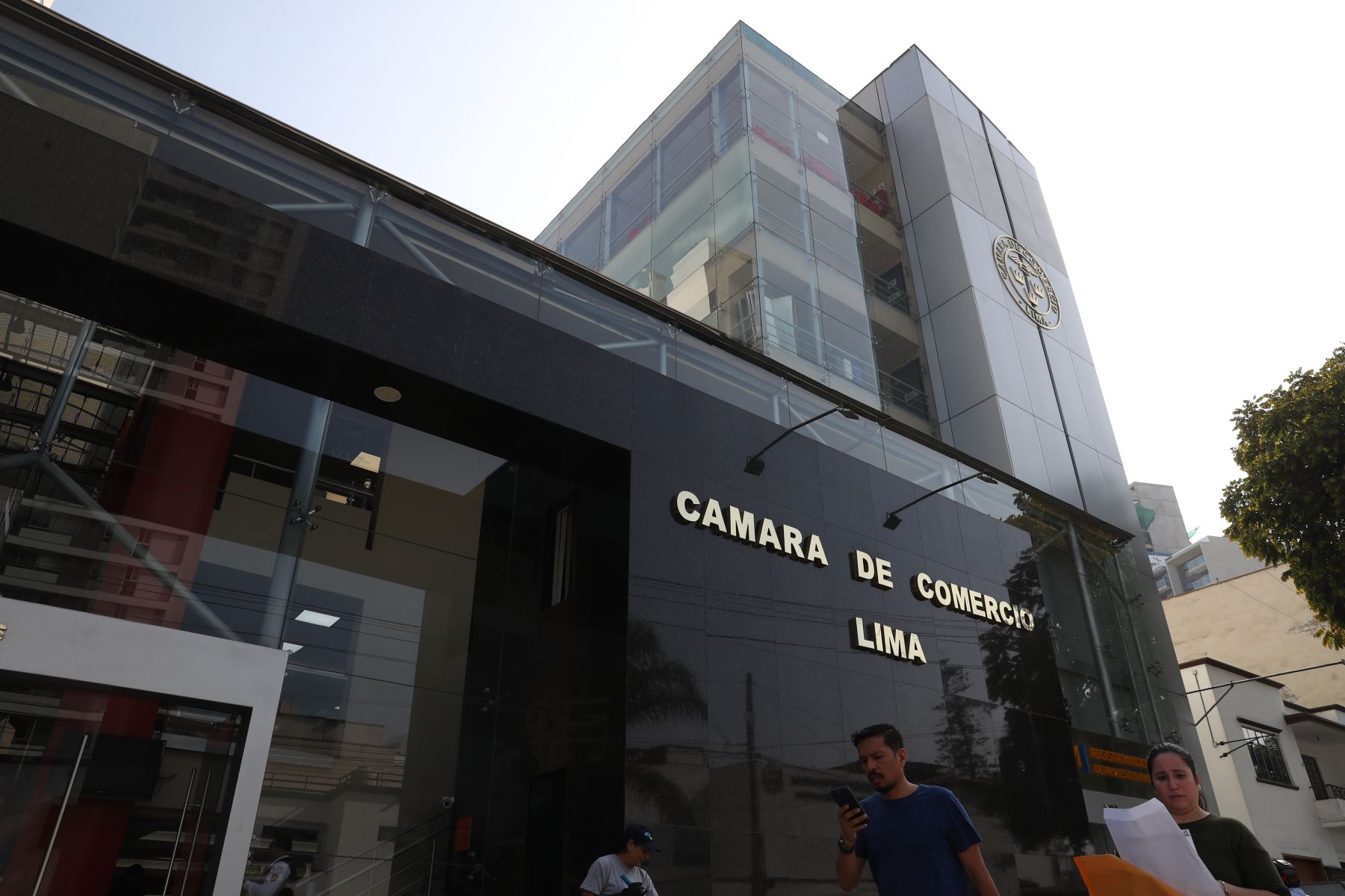 Sede de la Cámara de Comercio de Lima (CCL). ANDINA/Daniel Bracamonte