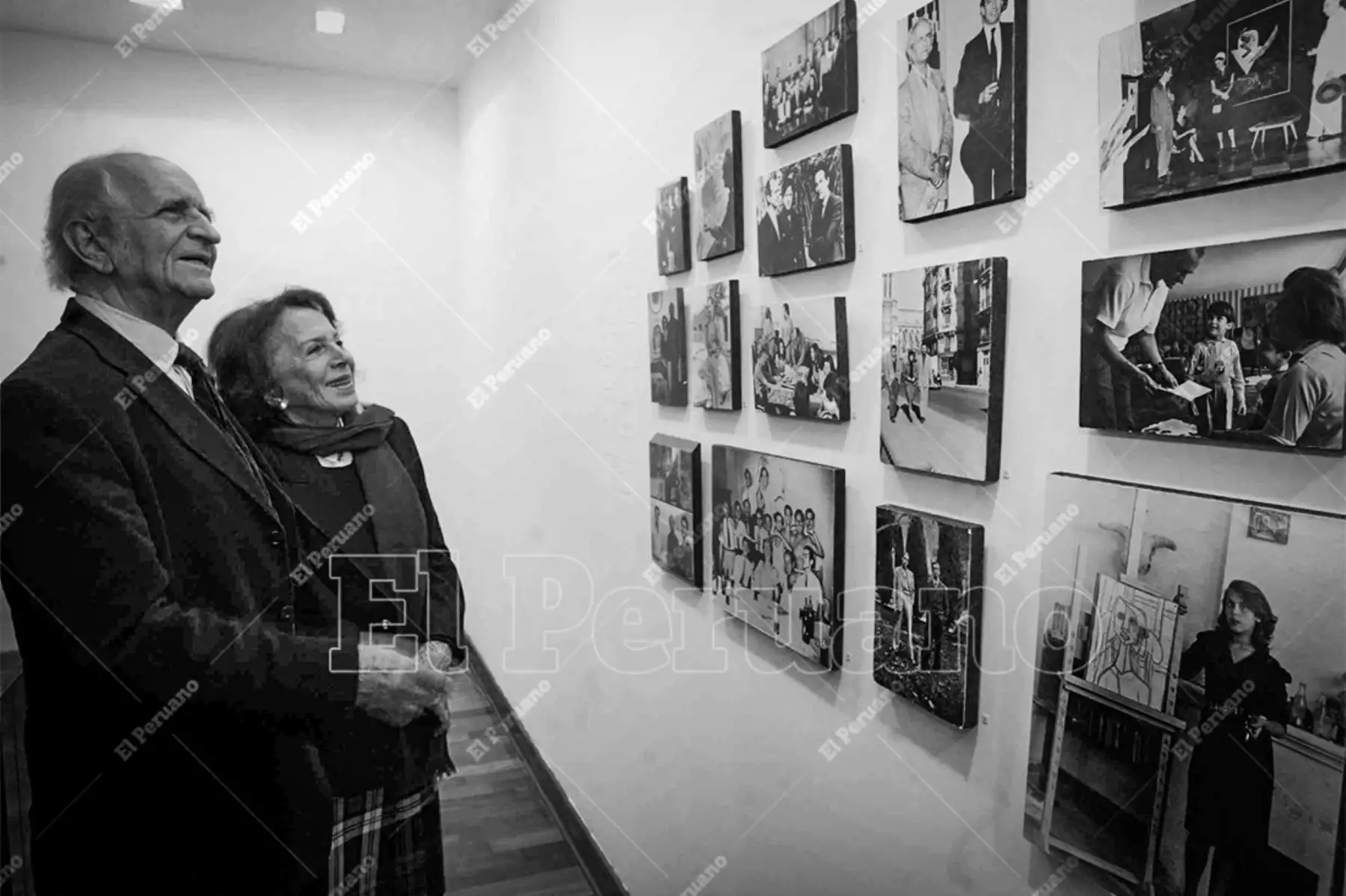 Lima - 5 setiembre 2005 / El pintor Fernando de Szyszlo en la inauguración de la sala de arte de la Municipalidad de San Isidro. Foto: Diario Oficial El Peruano / Víctor Palomino