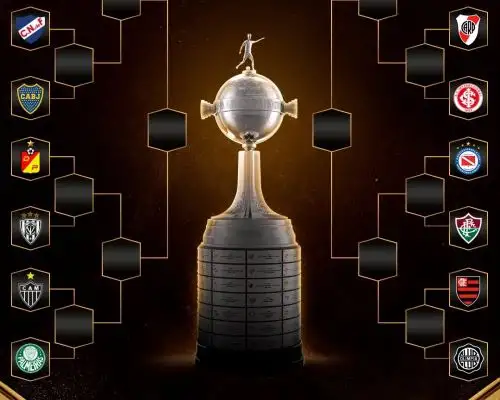 Quedaron listos los cruces de los octavos de final de la Copa Libertadores