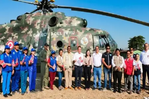Esta es la primera de dos campañas aéreas que el programa PAIS gestiona para mejorar la calidad de vida de la población ucayalina.