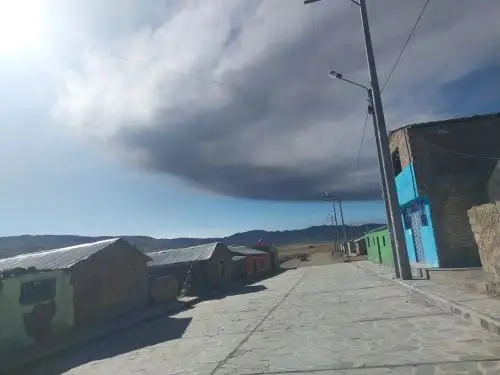 Por su cercanía al volcán Ubinas, el distrito de San Juan de Tarucani, ubicado en Arequipa, es uno de los más afectados por el proceso eruptivo que registra el macizo. ANDINA/Difusión