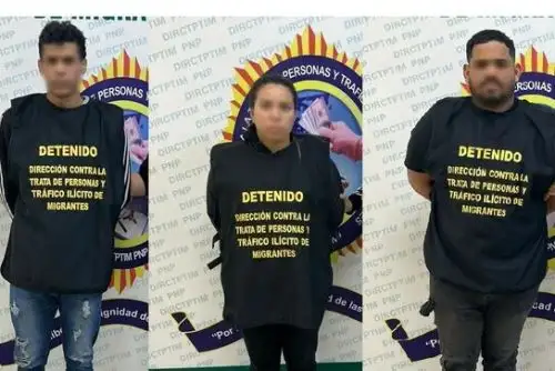 Dictan 18 meses de prisión preventiva contra tres presuntos integrantes del Tren Aragua. Foto:ANDINA/Difusión