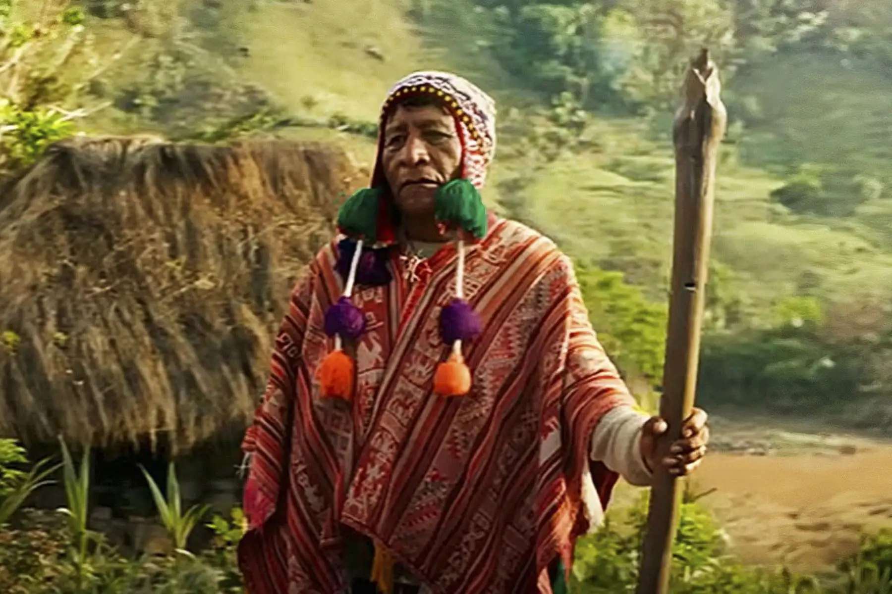 Lucas Huarancca, natural de Urcos (Cusco), interpretó a Amaru en la película "Transformers: el despertar de las bestias": Foto: ANDINA/Marca Perú