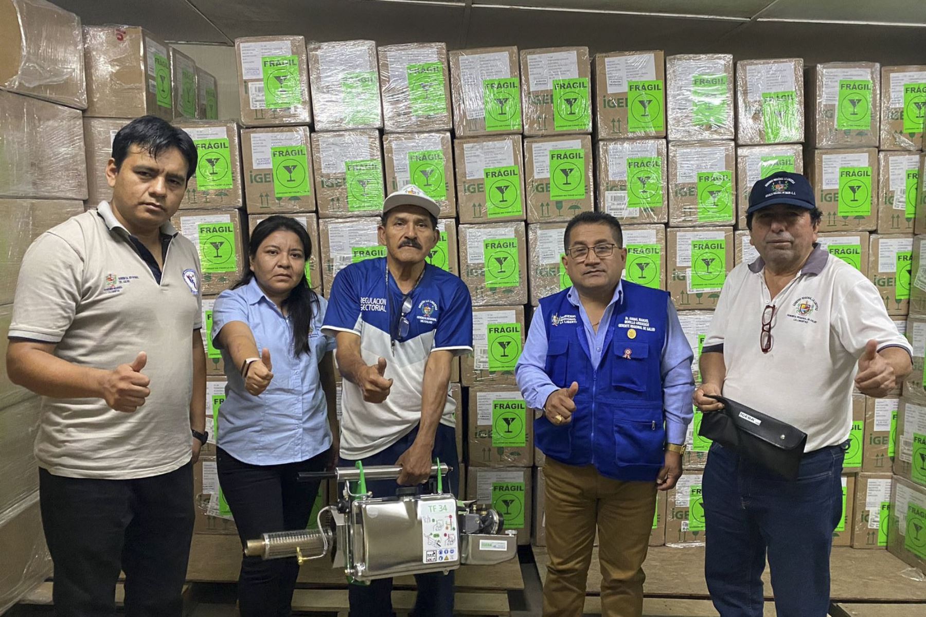 El Gore La Libertad ha destinado más de S/ 2.3 millones para renovar y potenciar los equipos usados en la lucha contra el dengue. Foto: ANDINA/Difusión