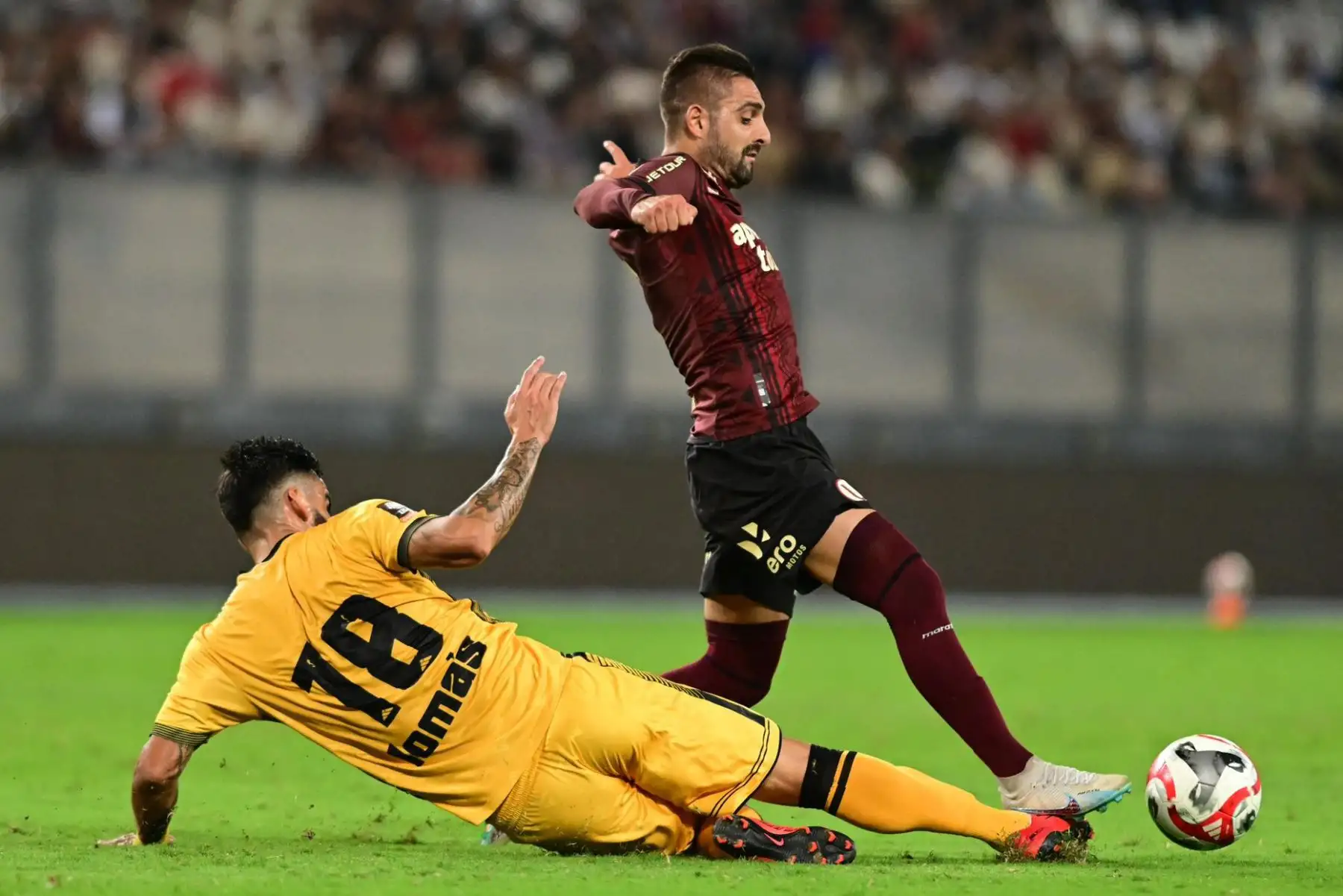 Universitario derrotó 4 a 1 a Cantolao por el torneo clausura de la Liga 1.

Foto: ANDINA/Difusión