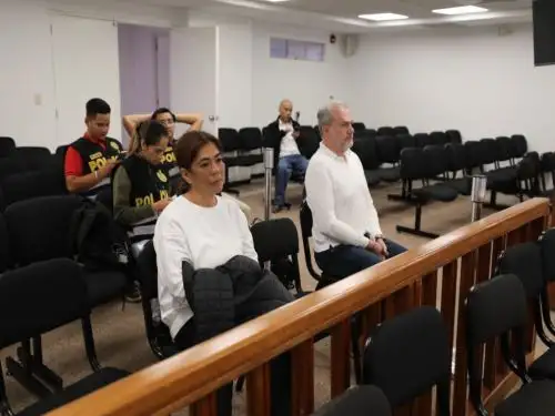 Mauricio Fernandini y Sada Goray cumplen audiencia de control de identidad. Foto: ANDINA/Difusión
