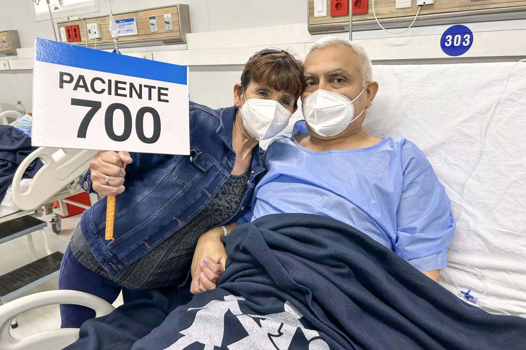 Gracias al equipo multidisciplinario de EsSalud, el paciente Óscar Carrillo Herrera fue dado de alta tras ser diagnosticado de una hernia en la zona inguinal hace cuatro años. Él se convirtió en el paciente número 700 operado exitosamente en el Hospital de Día Canta Callao.

Foto: EsSalud