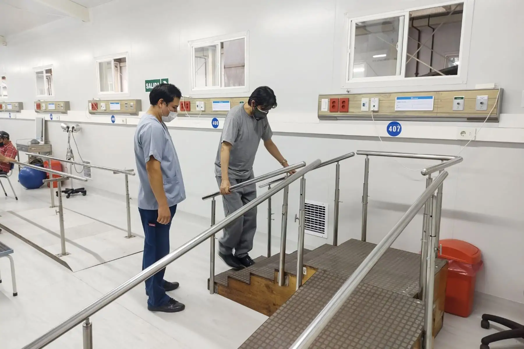 Hospital de Día Canta Callao cuenta con nuevos ambientes de medicina física y complementaria, además de las ocho áreas de hospitalización y 112 camas de recuperación.
Foto: EsSalud