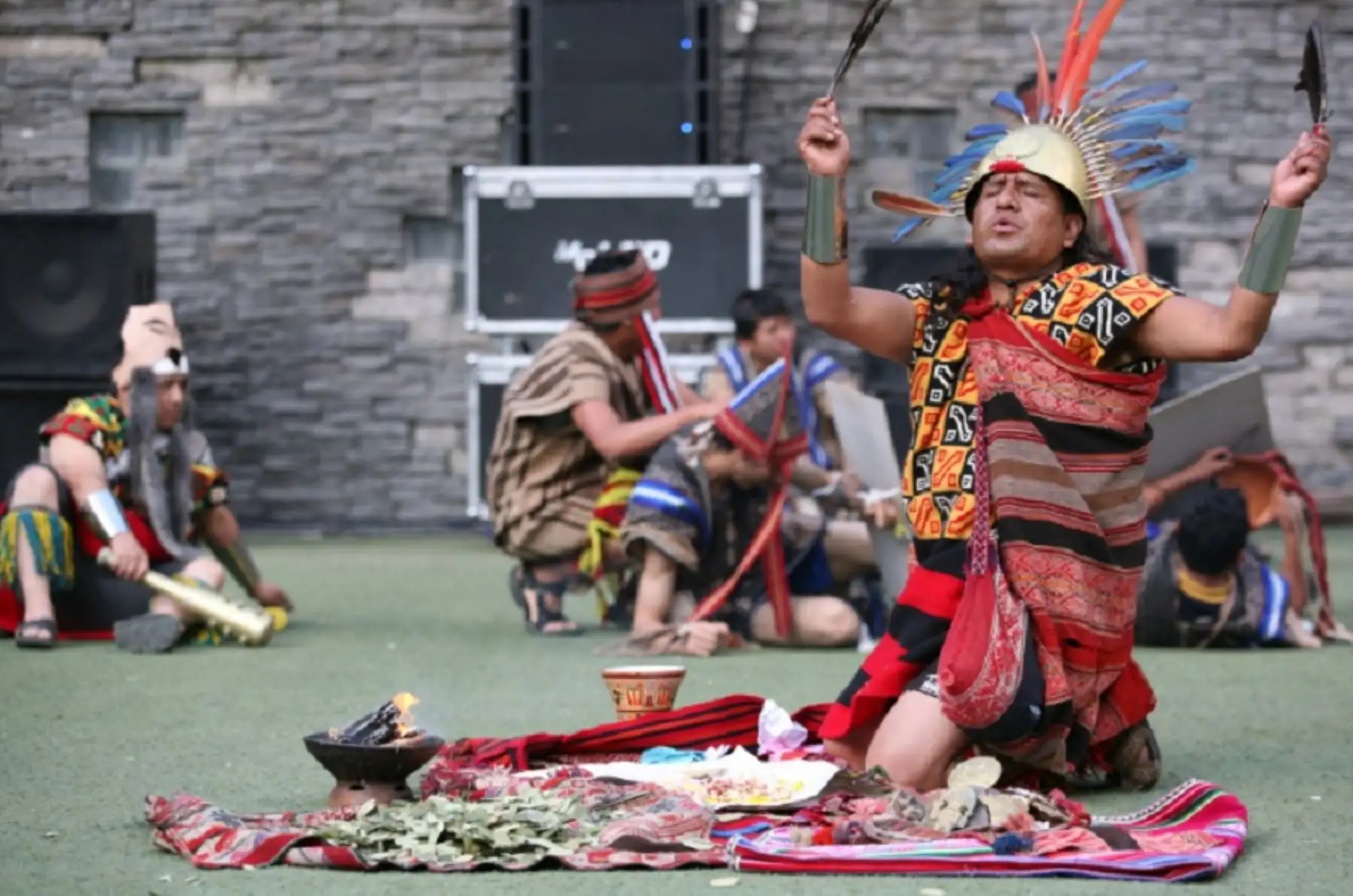 Ceremonia ancestral que exhibe al Santuario de Machu Picchu, como una de las mayores construcciones Incas, fue llevada adelante con la escenificación del “Purucallay Raymi”, fiesta conmemorativa sobre las obras del gran gobernante del Tahuantisuyo, el Inca Pachacuteq.
Foto: ANDINA/Percy Hurtado Santillán