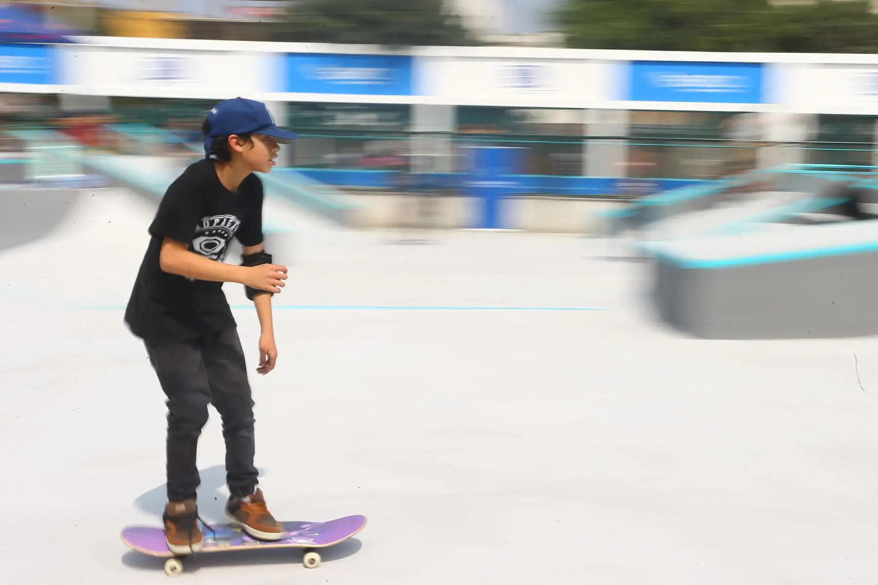 El alcalde de Surco, Carlos Bruce inaugura Polideportivo donde se encuentra el Circuito de Skate Park diseñado para altas competencias.
Foto: ANDINA/ Eddy Ramos
