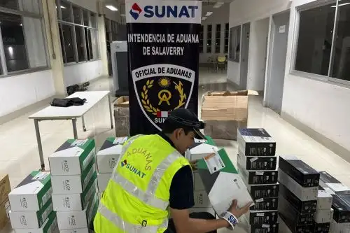 Esta iniciativa de la Sunat está dirigida al público virtual que aprovecha los beneficios de la tecnología actual y le permite ofertar en un tiempo real desde la comodidad de su casa o negocio. Foto: ANDINA/Difusión