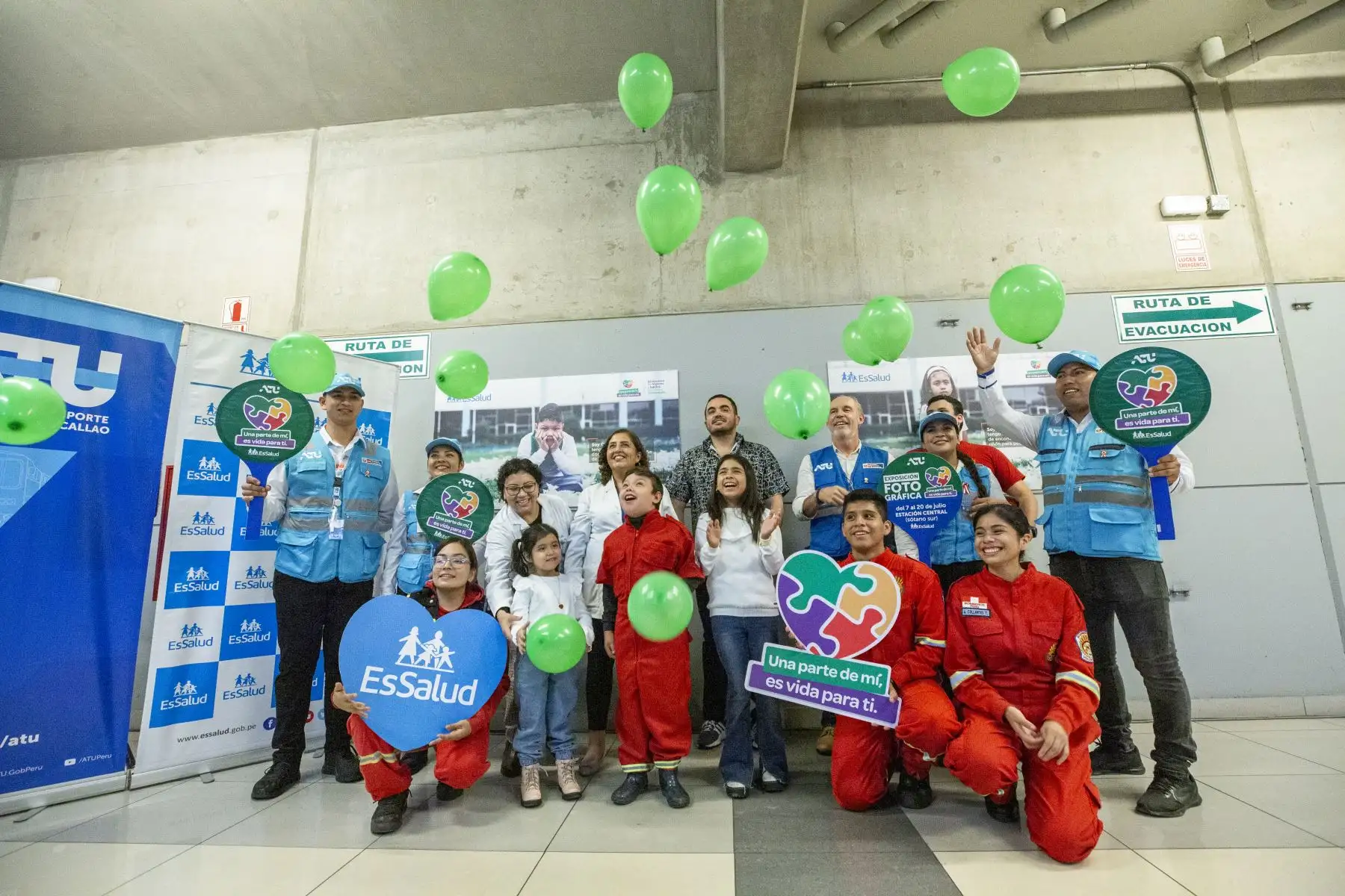Campaña “Una parte de ti, es vida para mi” viene realizando actividades para que más personas conozcan la importancia de decirle “sí” a la donación.Foto: EsSalud
