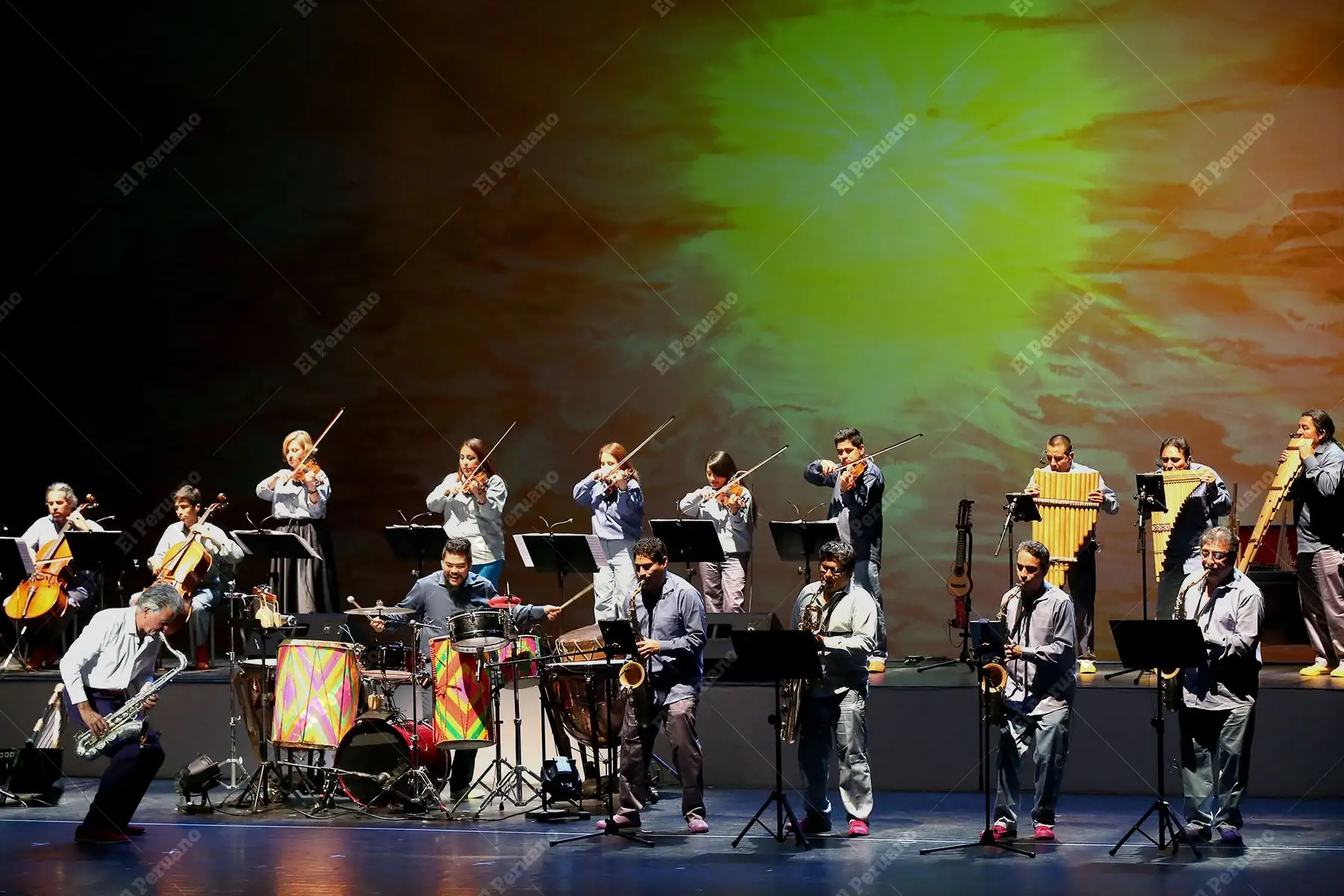 Lima - 25 mayo 2018 / El músico Jean Pierre Magnet presenta "El Perú Mágico" en el Gran Teatro Nacional. Foto: Diario Oficial El Peruano / Dante Zegarra