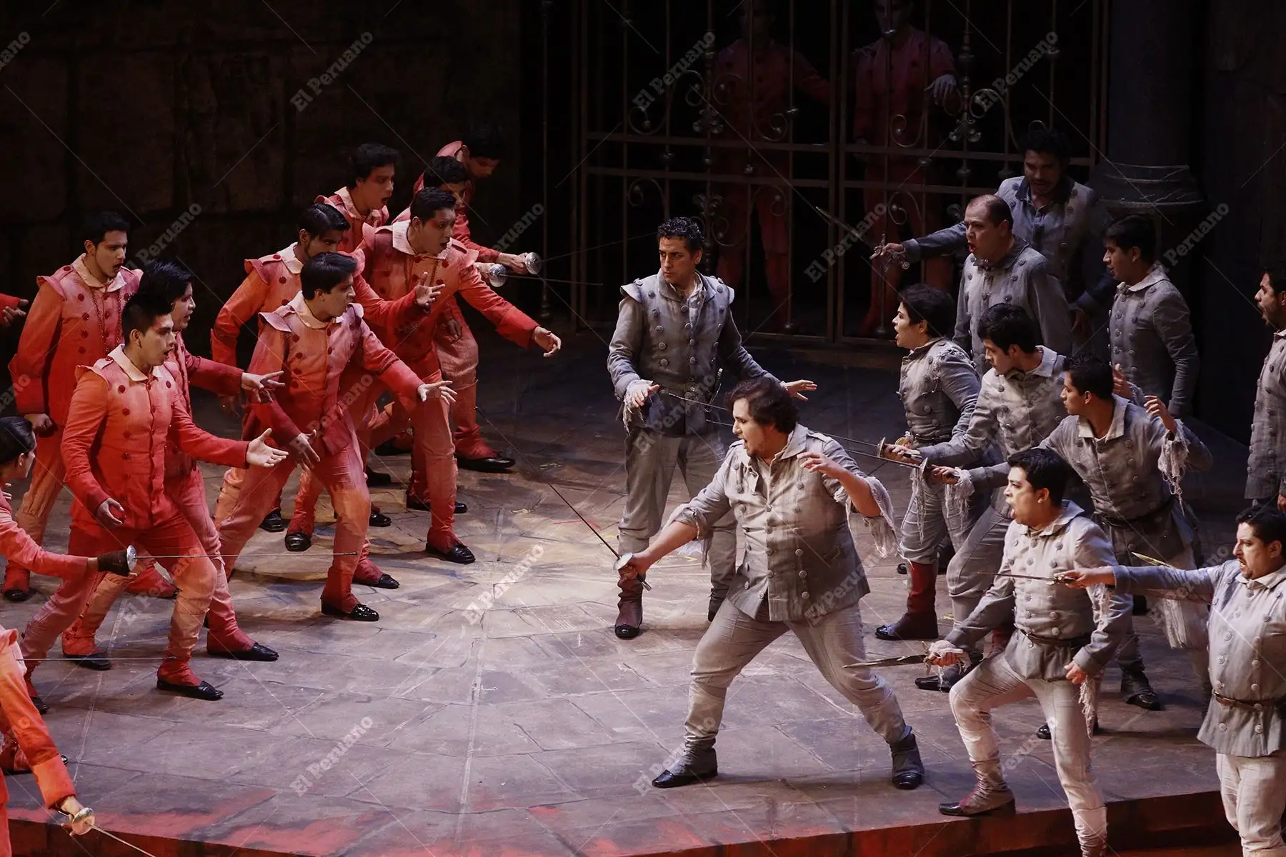 Lima - 16 noviembre 2014 / Juan Diego Florez interpreta a Romeo en ópera Romeo y Julieta en el Gran Teatro Nacional. Foto: Diario Oficial El Peruano / Juan Carlos Guzmán