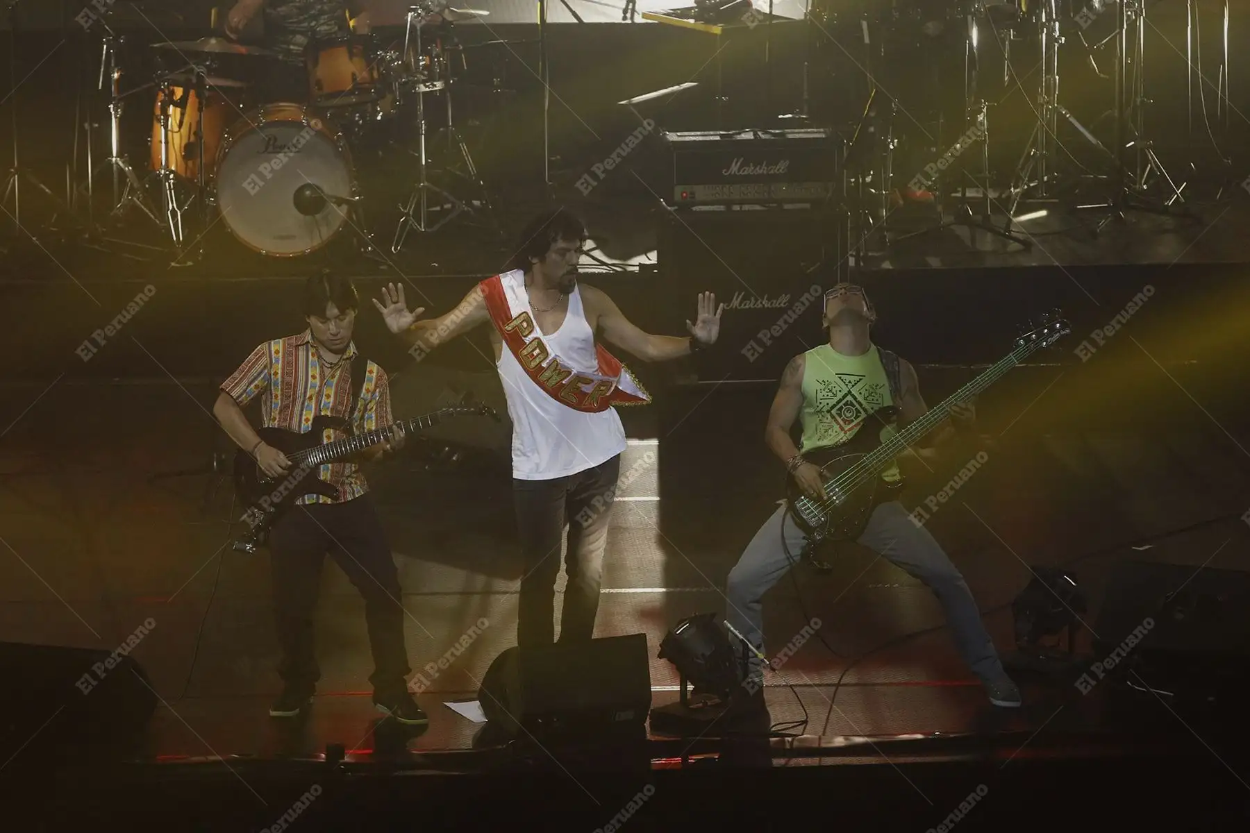 Lima - 24 enero 2019 / Concierto de La Sarita, banda de rock fusión, en el Gran Teatro Nacional. Foto: Diario Oficial El Peruano / Juan Carlos Guzmán