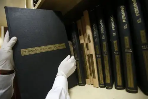 Declaran Patrimonio Cultural de la Nación al bien bibliográfico documental denominado Diario Oficial "El Peruano", de Editora Perú, correspondiente al periodo 1826 - I semestre 1868. Foto: ANDINA/Nathalie Sayago