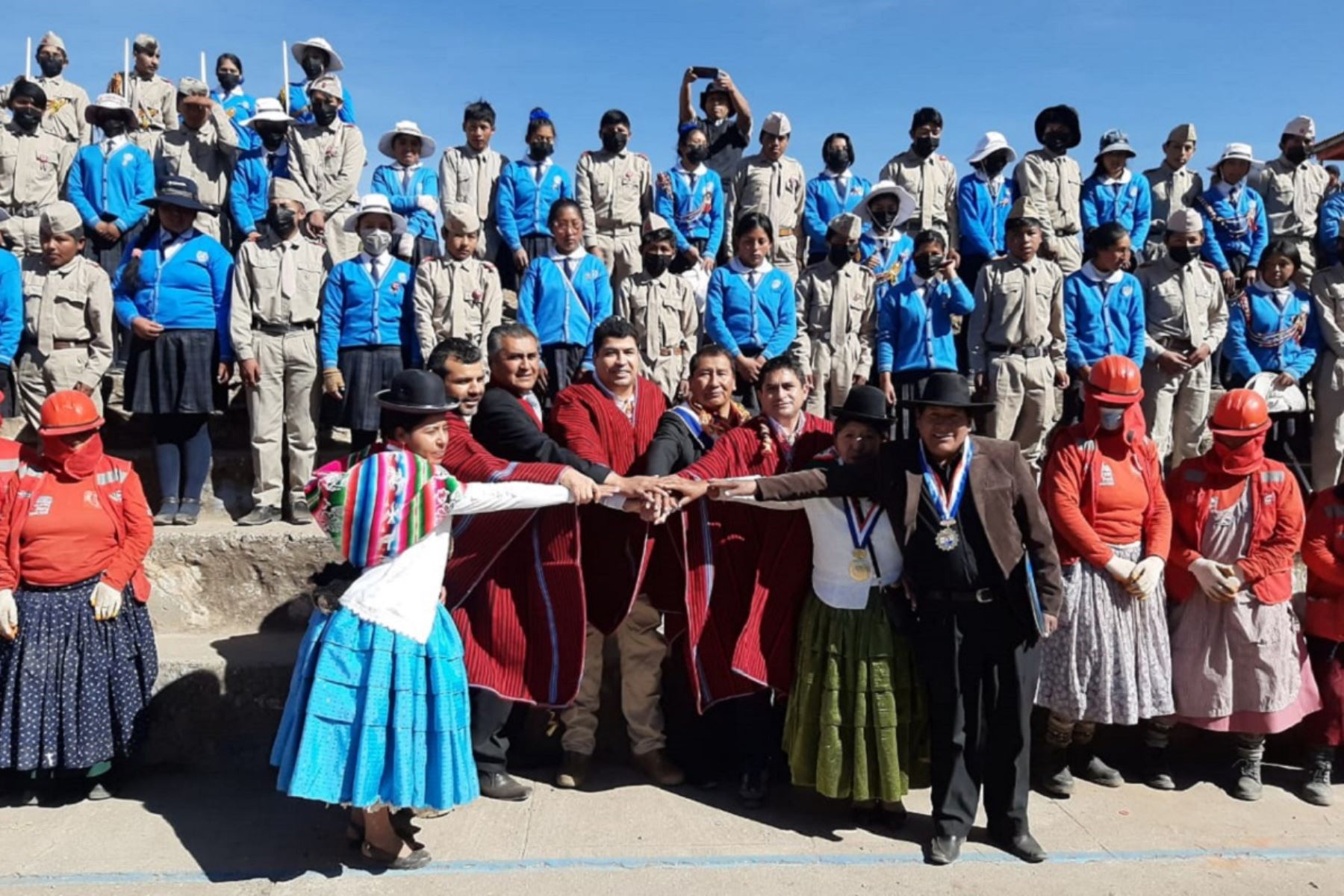 Ministro de Trabajo y Promoción del Empleo, Fernando Varela, anuncia la creación de más de 6,000 empleos temporales en la región Puno a través del programa Lurawi Perú. Foto: Cortesía.