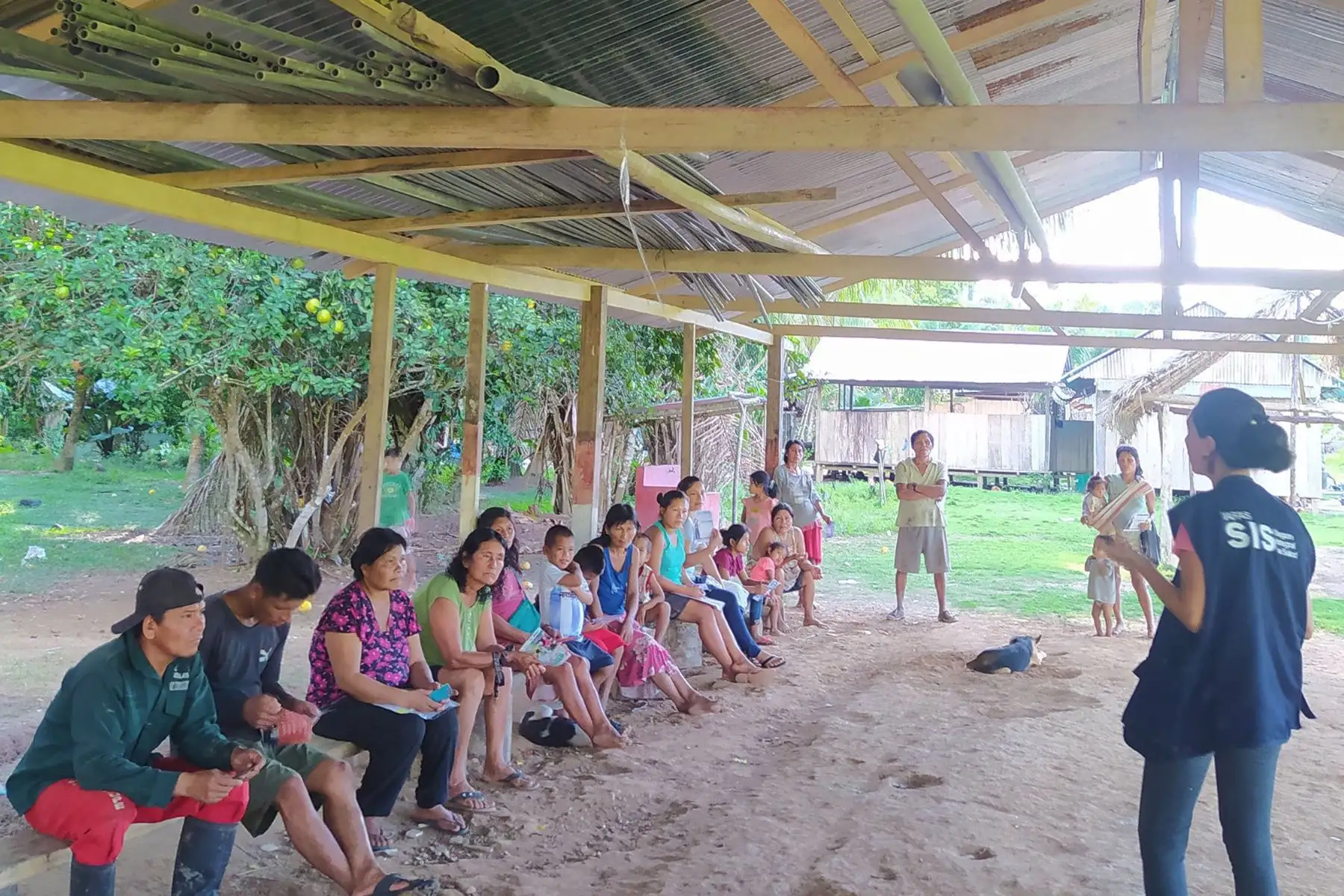La campaña Vamos por ti, el SIS cuida de ti se desarrollará hasta el 16 de julio en las comunidades nativas de Chanchamayo. Foto: ANDINA/Difusión