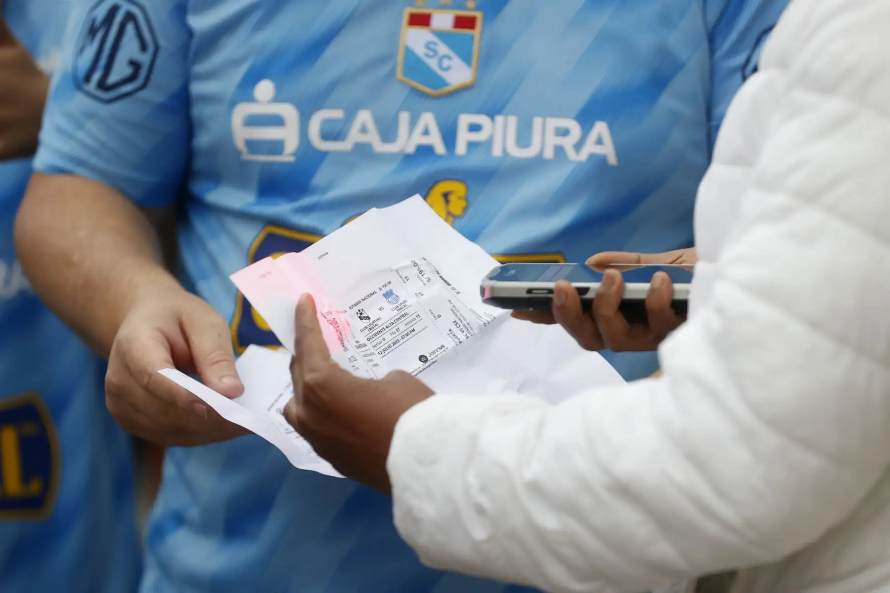Imágenes previas al partido entre Sporting Cristal vs Emelec de Ecuador por la Copa Sudamericana en el estadio Nacional. 
Foto: ANDINA/Vidal Tarqui