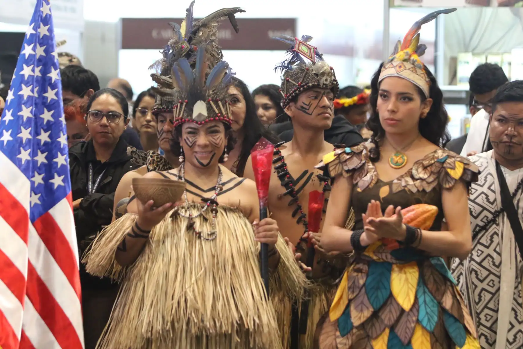 Centro de Convenciones Lima, se inaugura el Salón del Cacao y Chocolate 2023, en ceremonia que marca el inicio de su alianza con el Salon Du Chocolat Paris para formar parte de la mayor red mundial de salones de Chocolate.FOTO:ANDINA/Hector Vinces.