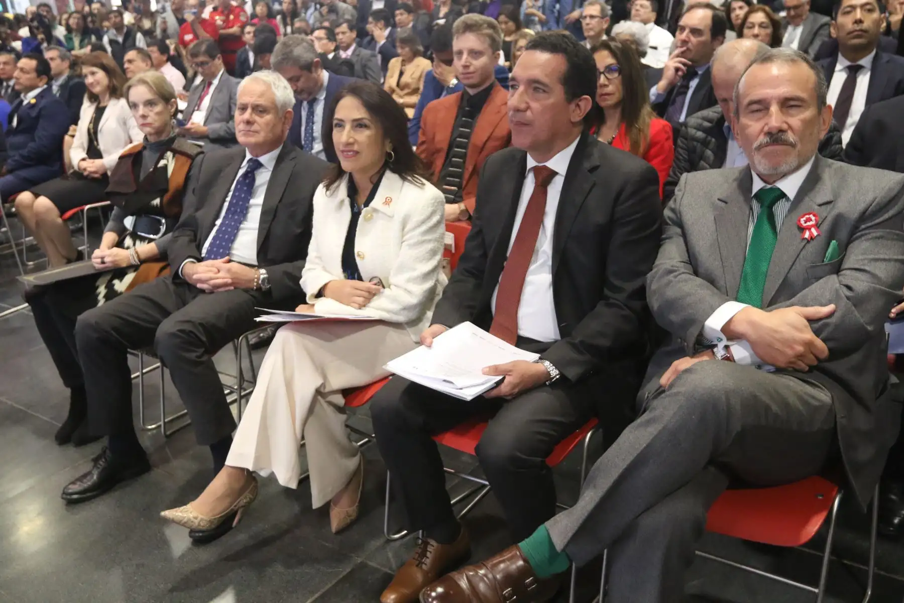 Centro de Convenciones Lima, se inaugura el Salón del Cacao y Chocolate 2023, en ceremonia que marca el inicio de su alianza con el Salon Du Chocolat Paris para formar parte de la mayor red mundial de salones de Chocolate.FOTO:ANDINA/Hector Vinces.