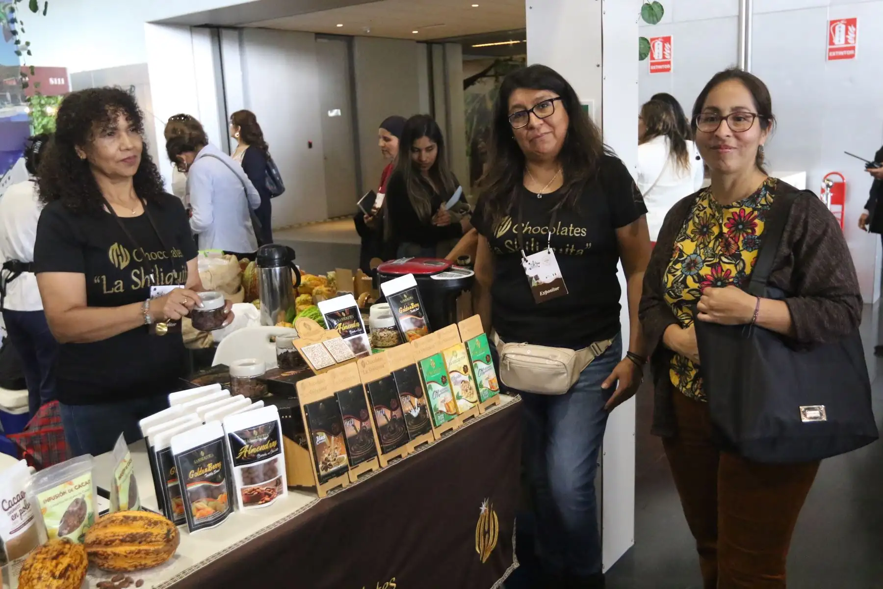 Centro de Convenciones Lima, se inaugura el Salón del Cacao y Chocolate 2023, en ceremonia que marca el inicio de su alianza con el Salon Du Chocolat Paris para formar parte de la mayor red mundial de salones de Chocolate.FOTO:ANDINA/Hector Vinces.