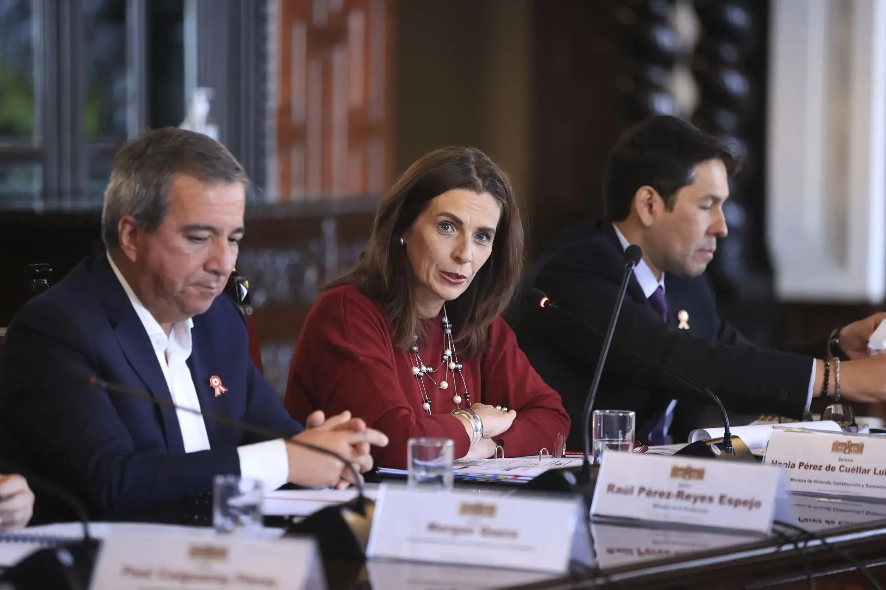 Presidenta Dina Boluarte sostuvo reunión con alcaldes de Puno y Cusco. Foto:Prensa Presidencia