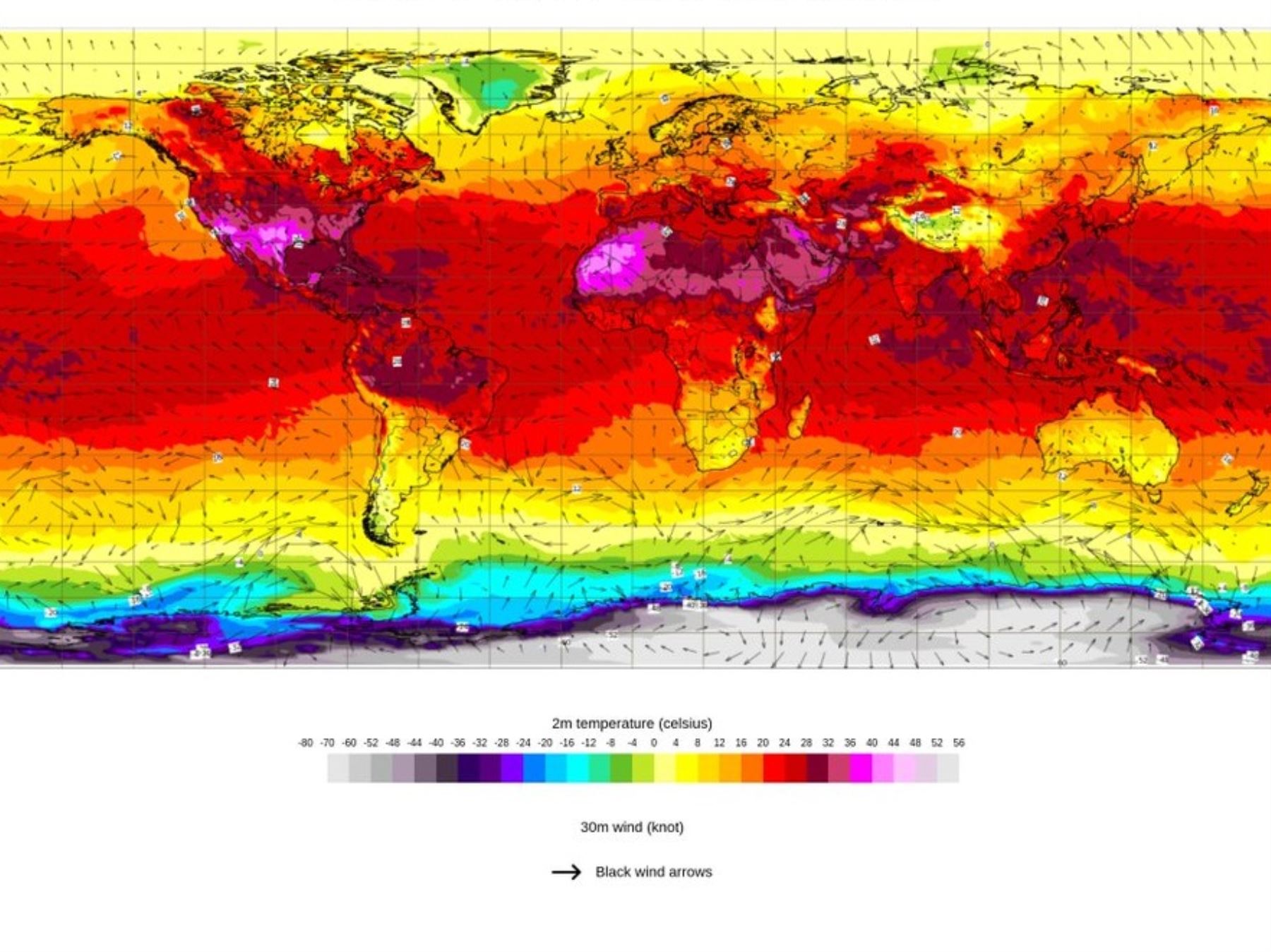 La Organización Meteorológica Mundial advierte que el mundo continuará soportando olas de calor en julio y agosto. ANDINA/Difusión