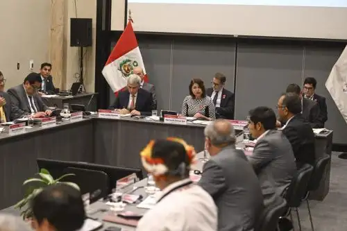 Reunión de ministros y autoridades regionales y municipales de zonas fronterizas. ANDINA/Difusión