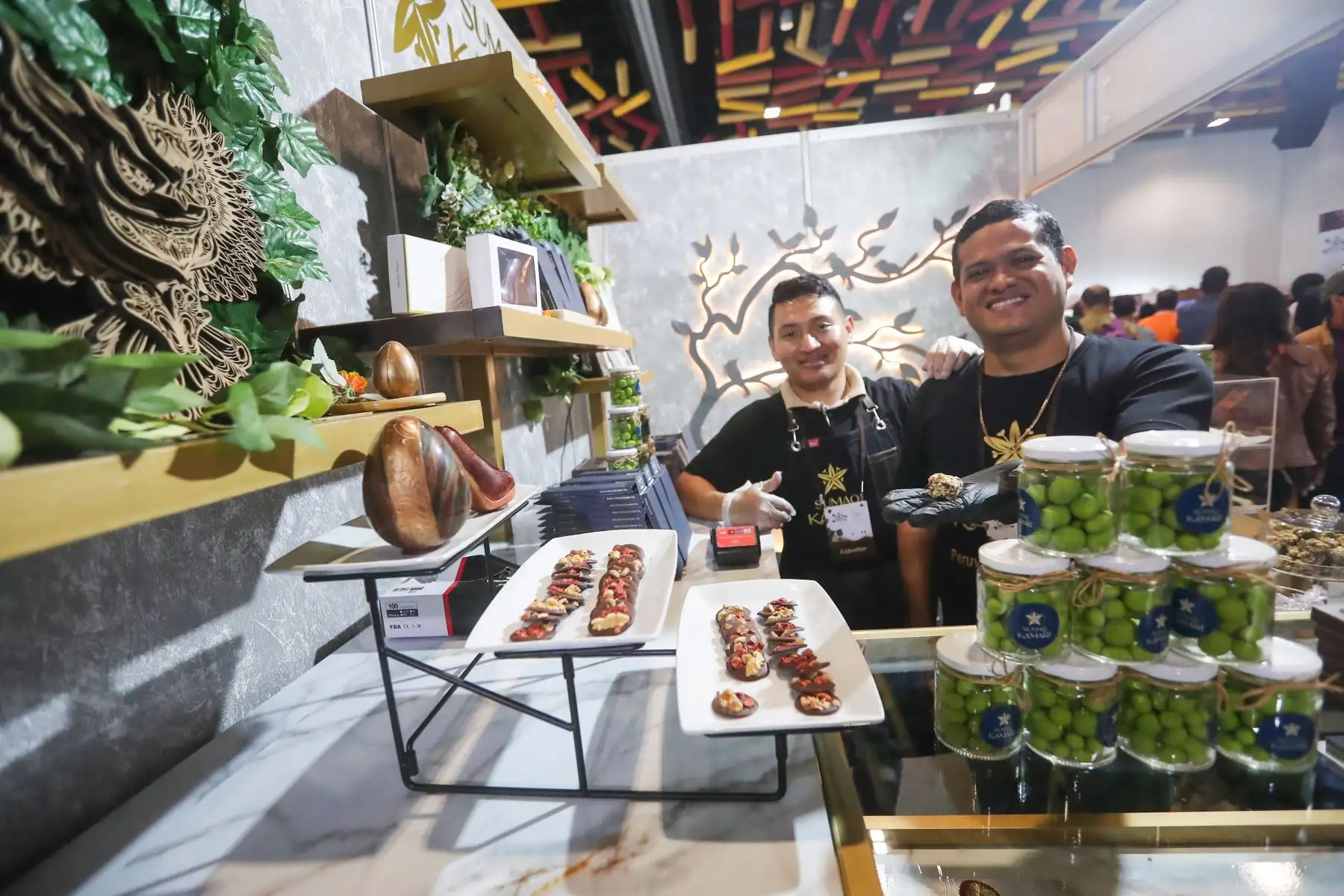 Centro de Convenciones Lima fue la sede del Salón del Cacao y Chocolate 2023 
Foto: ANDINA/Ricardo Cuba