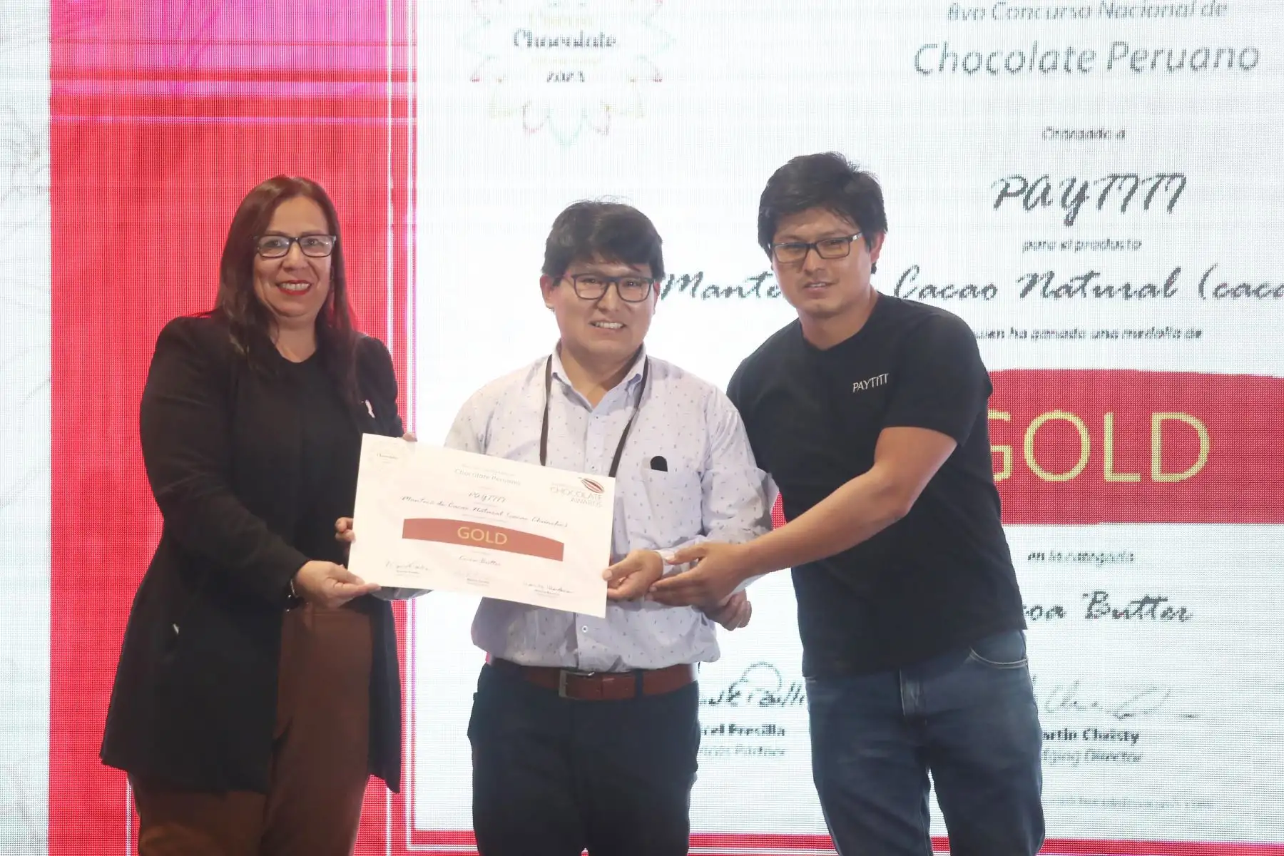 Ministra de Desarrollo Agrario y Riego, Nelly Paredes del Castillo participa hoy  de la premiación en el Salón del Cacao y Chocolate
Foto: ANDINA/Ricardo Cuba