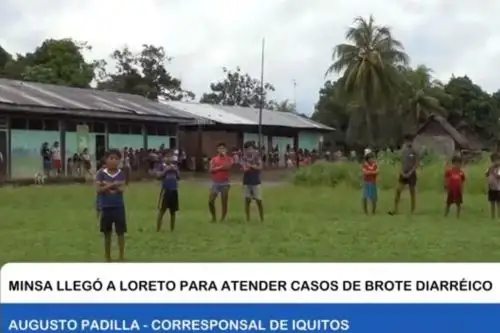Loreto: brote de diarrea está siendo controlado y pacientes evolucionan favorablemente