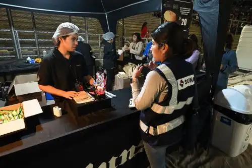 Con este tipo de intervenciones, se puede hacer una proyección de las ventas totales realizadas durante el concierto, lo que permite validar los ingresos que deberán declarar los contribuyentes verificados. Cortesía Sunat