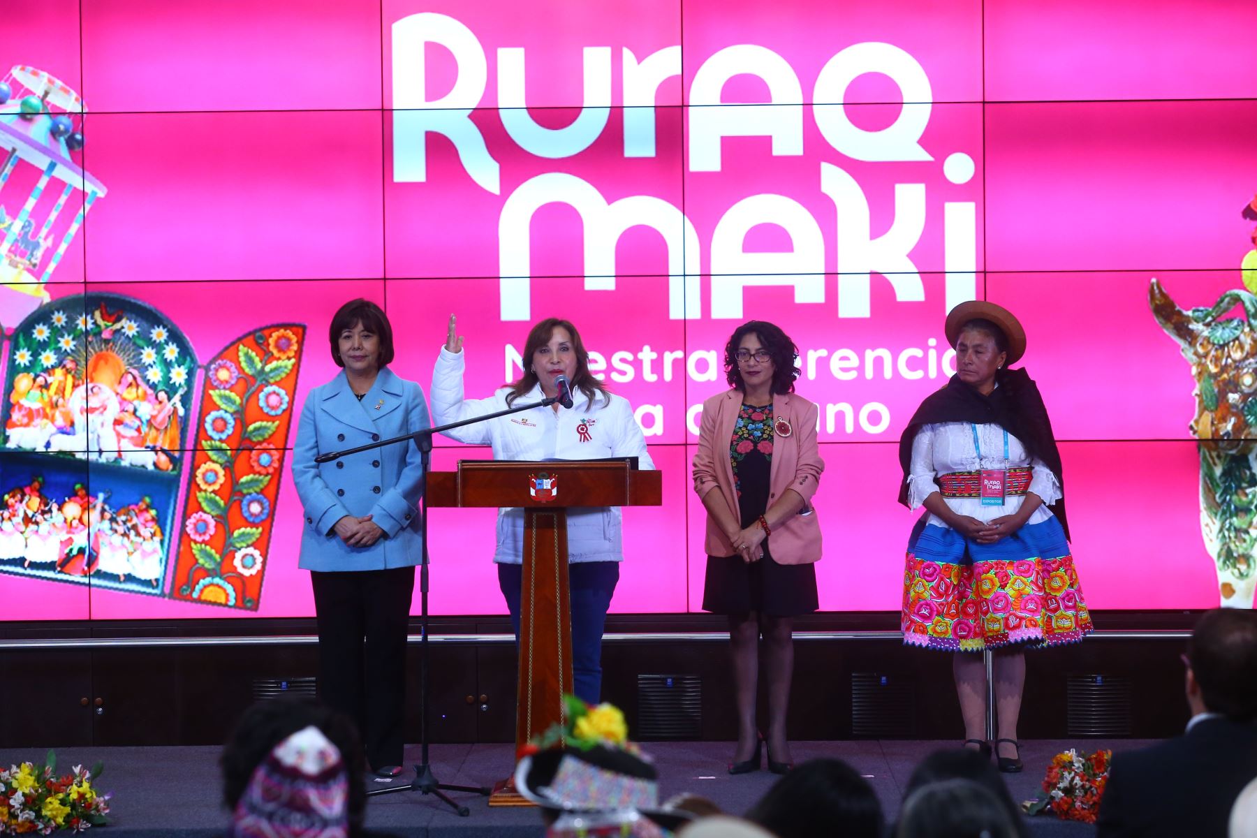 ANDINA/Eddy Ramos. Rurak Maki 2023: se inauguró el encuentro mas importante de la artesanía peruana