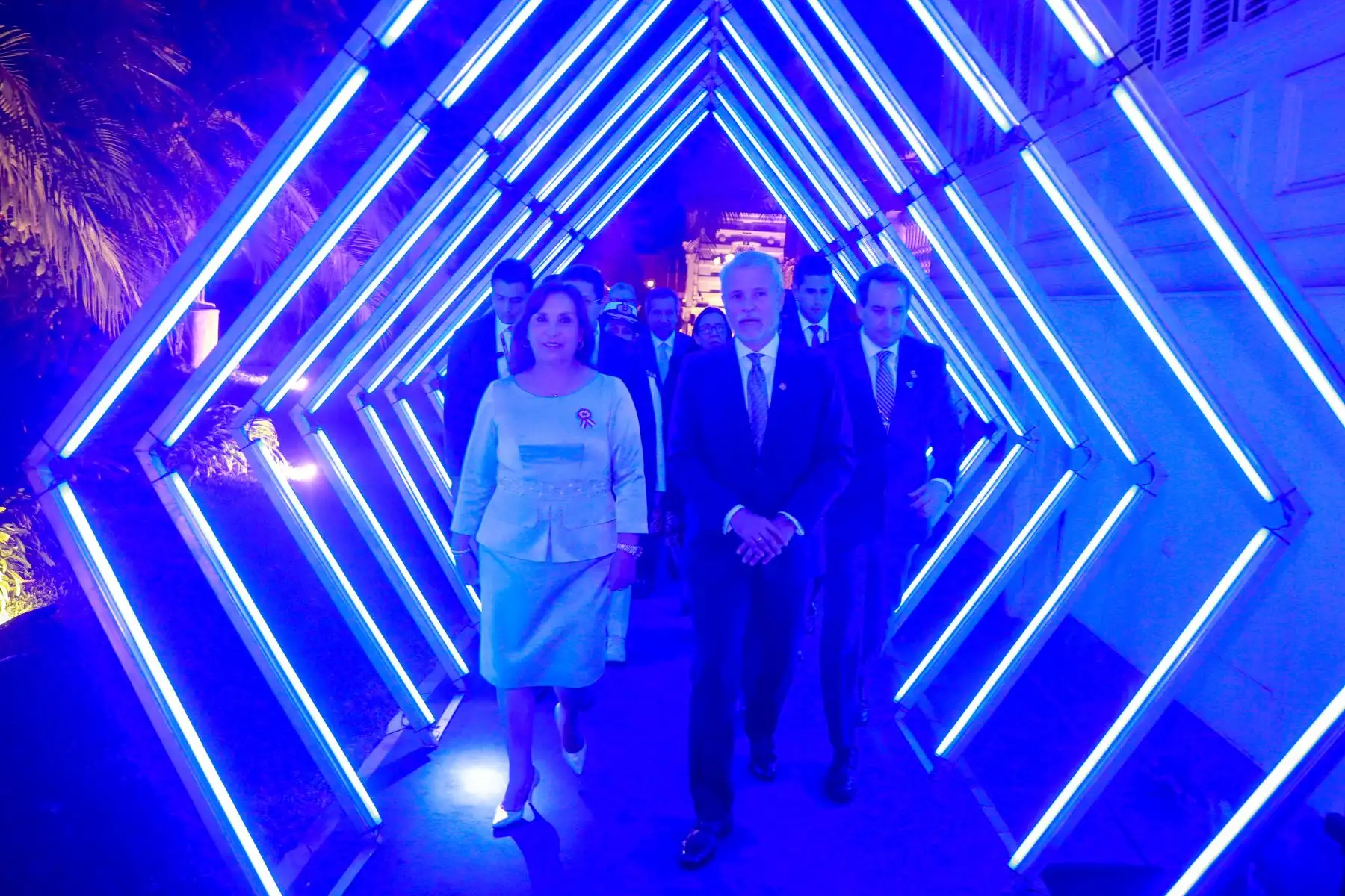 Presidenta de la República,Dina Boluarte, participa de ceremonia por los 50 aniversario de ADEX. Foto: ANDINA/Prensa Presidencia
