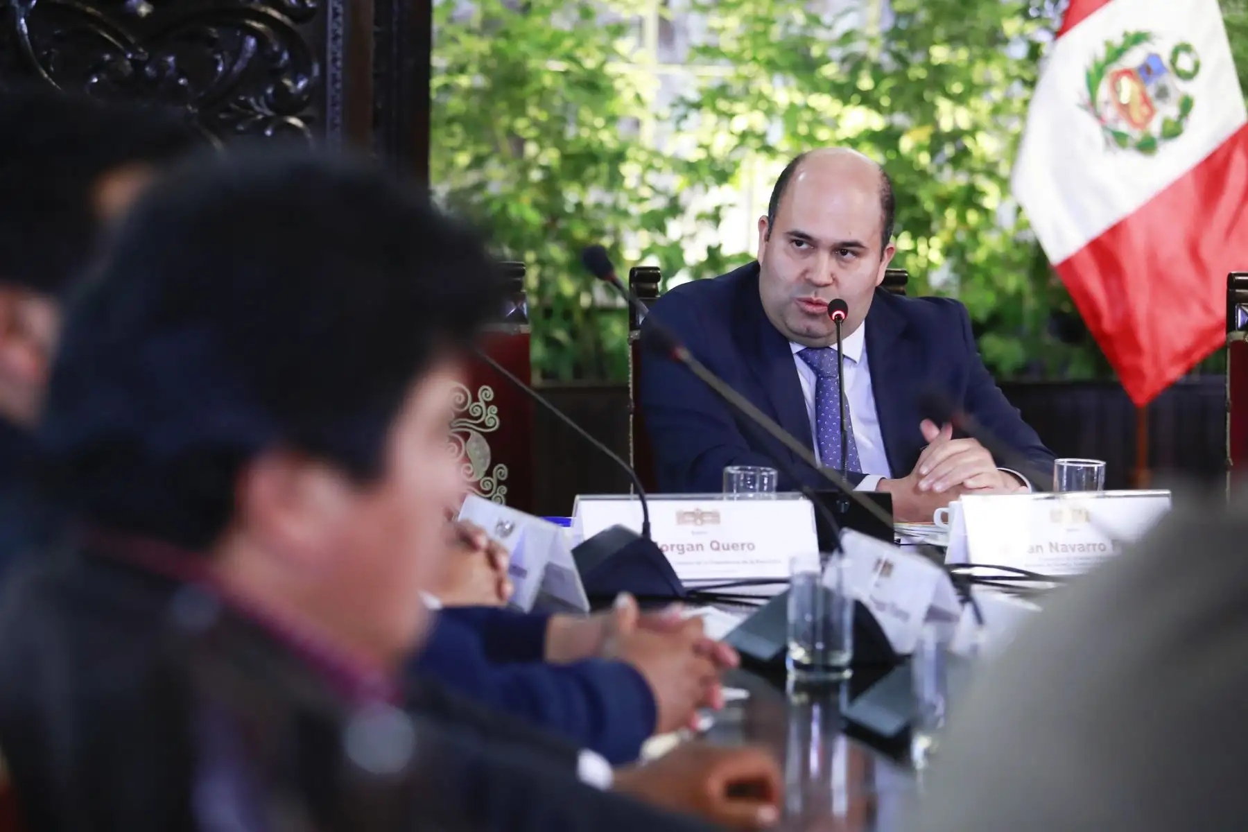 Presidenta Boluarte se reunió con 50 alcaldes de las regiones Puno, Ayacucho, Cajamarca, Loreto, Cusco, San Martín, Ayacucho y Lima Provincias, a fin de articular esfuerzos para la ejecución de proyectos de urgente necesidad en sus jurisdicciones.
Foto: ANDINA/Prensa Presidencia