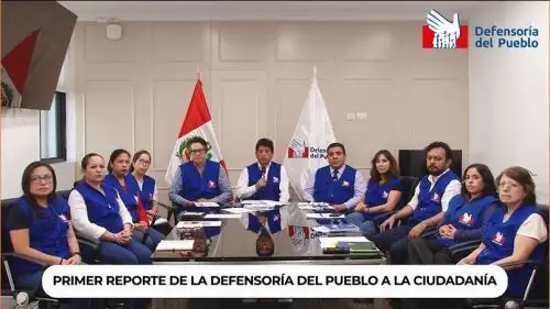 Defensoría del Pueblo emite primer reporte frente a movilizaciones sociales de hoy