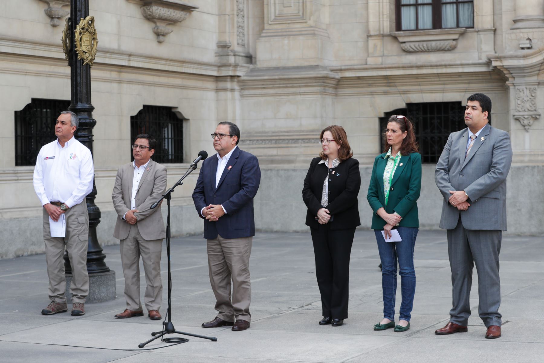Miembros del Gabinete Ministerial. Foto: ANDINA/difusión.