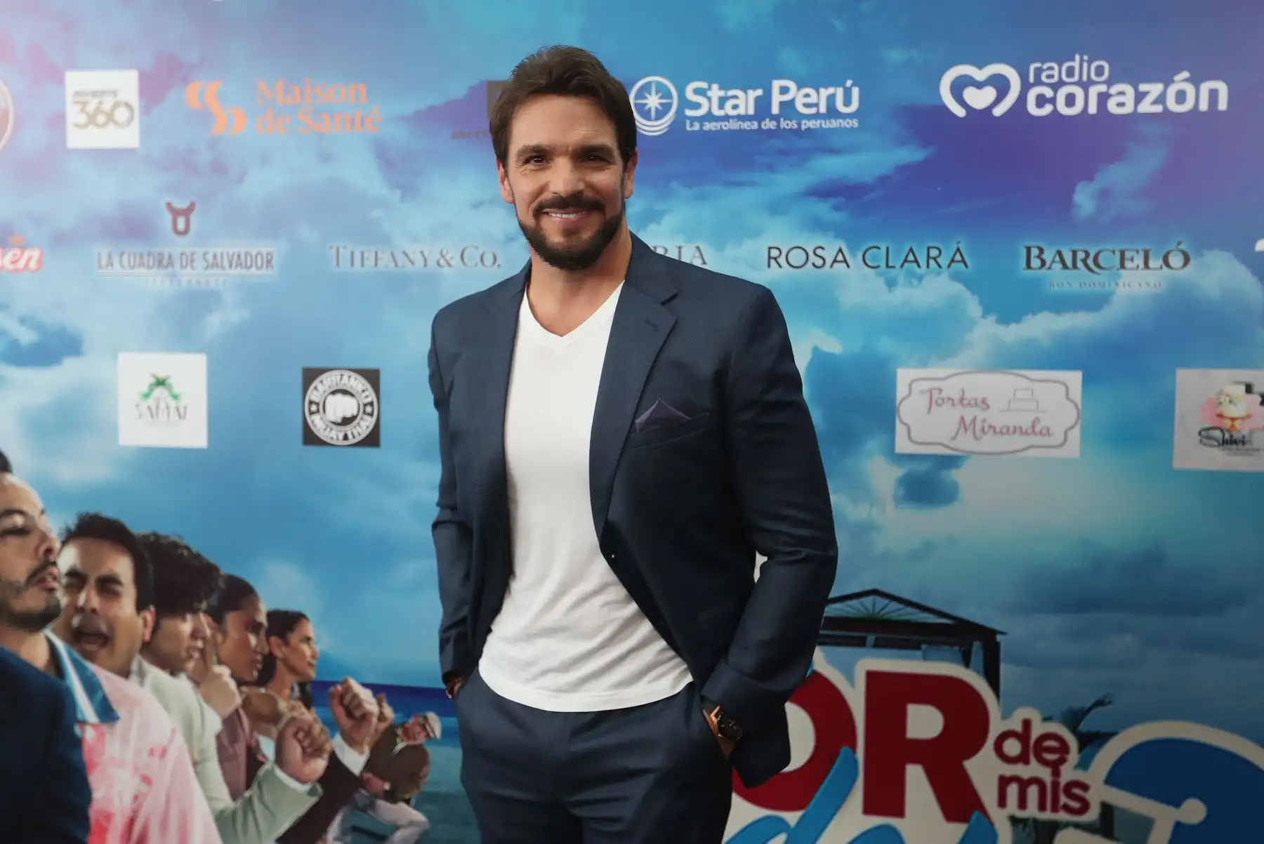 Ismael La Rosa en conferencia de prensa de la película peruana dirigida por Adolfo Aguilar, "La peor de mis bodas 3" Foto: ANDINA/Ricardo Cuba