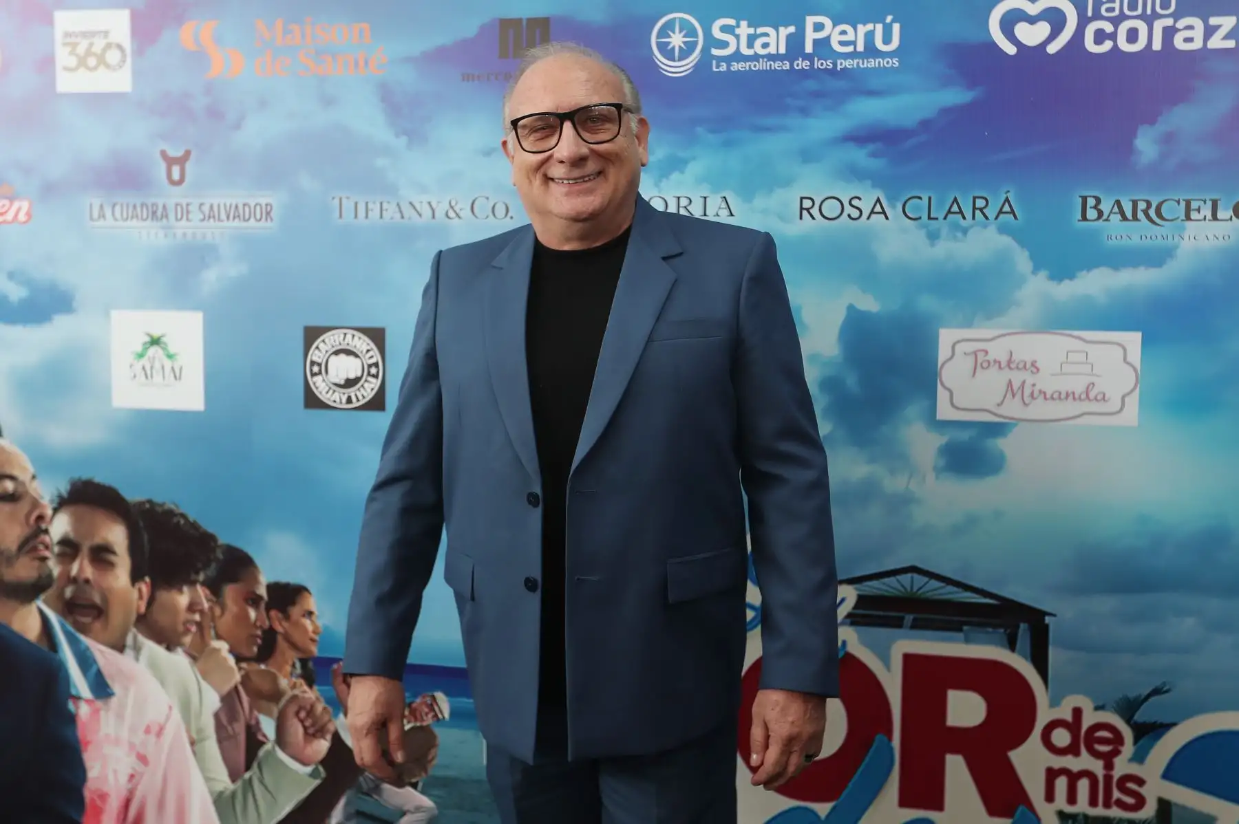 Fernando Bakovic en conferencia de prensa de la película peruana dirigida por Adolfo Aguilar, "La peor de mis bodas 3" Foto: ANDINA/Ricardo Cuba