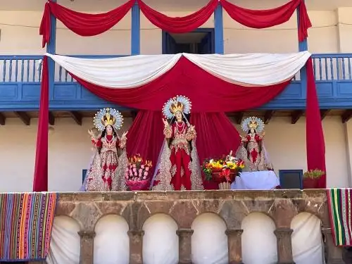 Los devotos y pobladores del distrito cusqueño de Coya celebraron la entrega de las imágenes restauradas de la Virgen Asunta, y con ello todo se encuentra listo para celebrar la festividad de su patrona en agosto.
