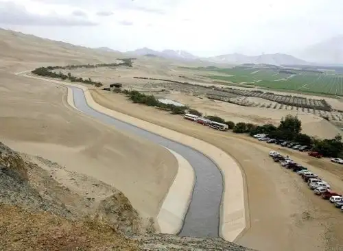 La ejecución del canal madre del proyecto Chavimochic está en riesgo de no ejecutarse por la demanda judicial interpuesta por una empresa que reclama la propiedad de los terrenos del proyecto. ANDINA/Difusión